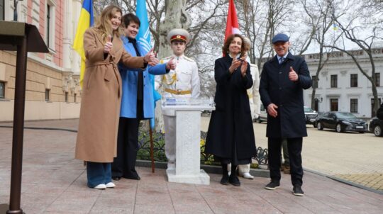 Director General of UNESCO Audrey Azoulay visited Odesa