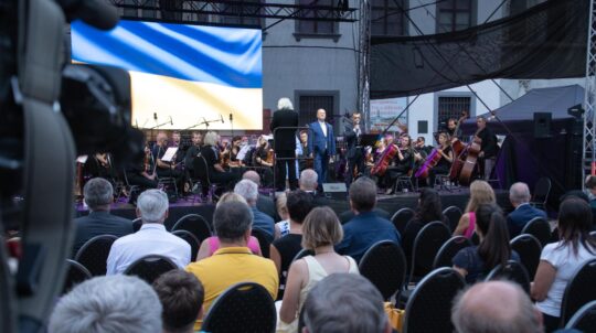 For Independence Day, the Kharkiv National Academic Opera and Ballet Theatre named after Mykola Lysenko held several concerts in Slovakia and Austria.