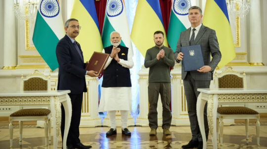 Ukraine and India have signed a Cultural Cooperation Program