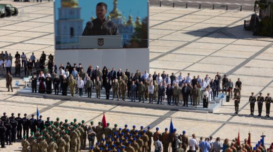 Ростислав Карандєєв взяв участь в урочистостях з нагоди 33-ї річниці незалежності України