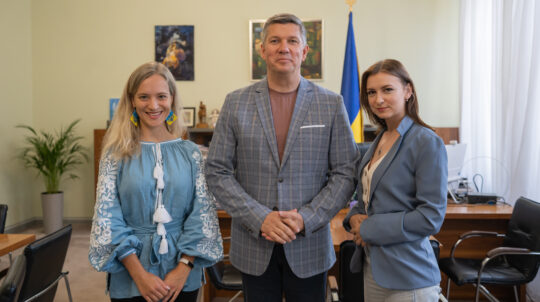 Rostyslav Karandieiev met with representatives of the “AI For Good” foundation