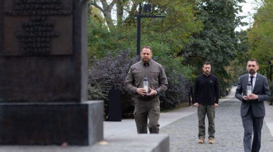 On the Day of Remembrance of the Babyn Yar tragedy, the victims of nazi crimes were honored in Kyiv