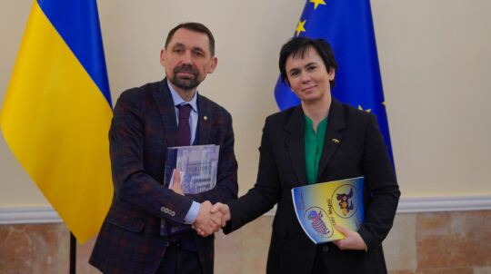 Mykola Tochytskyi held a working meeting with the Lithuanian Ambassador to Ukraine Inga Stanytė-Tolockienė