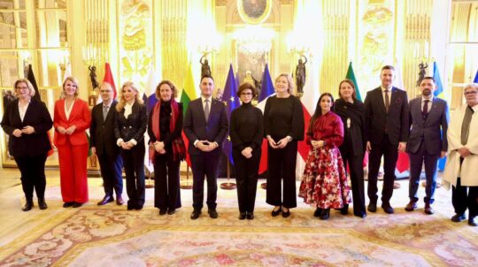 Mykola Tochytskyi joined EU Ministers of Culture to celebrate the reopening ceremony for the restored Notre-Dame Cathedral