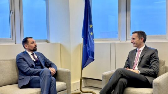 Mykola Tochytskyi met with Mathieu Mori, Secretary General of the Congress of Local and Regional Authorities of the Council of Europe