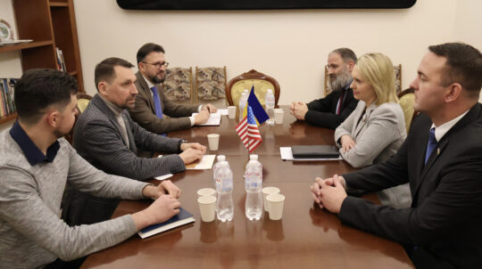 Mykola Tochytskyi met with the U.S. Ambassador to Ukraine Bridget Brink