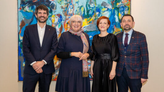 Ministers of Culture from Ukraine, Spain, Germany, and Slovenia join forces to protect and restore Ukrainian culture