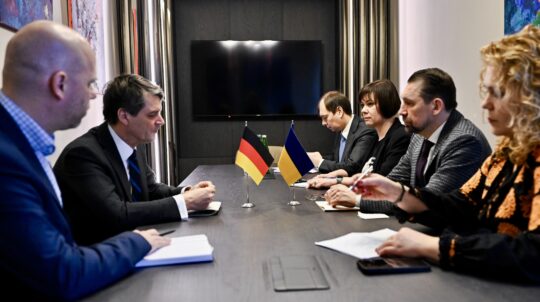 Mykola Tochytskyi and Stefan Ressel discussed key areas for strengthening the Ukrainian-German partnership in culture and information security