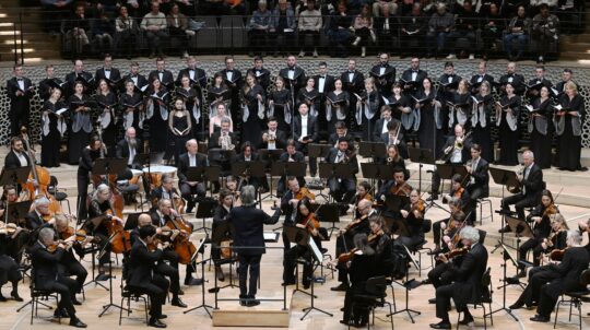 Liatoshynskyi Capella: Choir Національного будинку музики виконав світову премʼєру «Кантати часів війни» у Гамбурзі