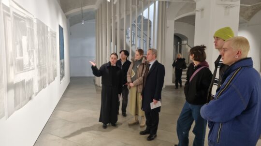 Sergii Bieliaiev attended the closing of the “Stolen Past, Threatened Future” exhibition in Vienna