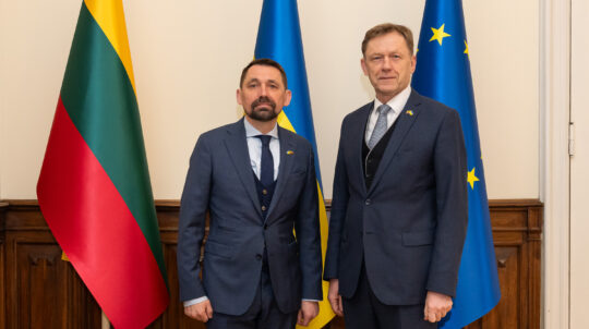 Mykola Tochytskyi held a series of meetings in Lithuania to boost cultural and strategic communication ties between Ukraine, Lithuania, and Latvia