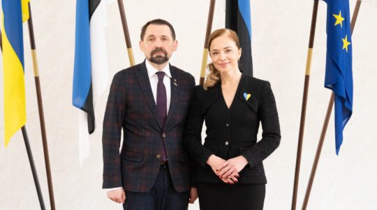 Mykola Tochytskyi held meetings with the leadership of the Estonian Parliament