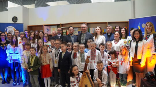 У Катовіце відкрили «Українську книжкову поличку»