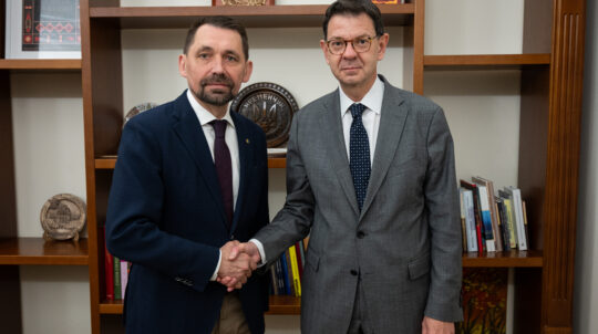 Микола Точицький провів зустріч з Послом Швейцарії в Україні Феліксом Бауманном