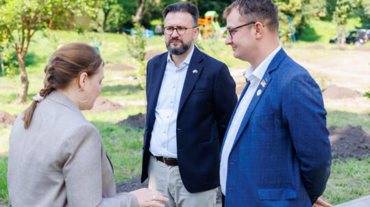 У Києві розпочали облаштовувати Сквер пам’яті журналістів, які загинули під час війни