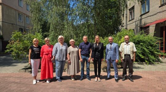 Сергій Бєляєв відвідав Нікополь у межах програми підтримки прифронтових закладів культури