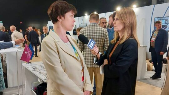 Galyna Grygorenko gave an interview to the Italian TV channel Rai 1 (TG1) about Italy’s role in the restoration of Ukraine’s cultural heritage