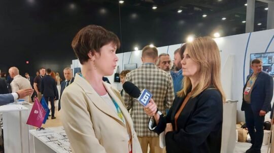 Галина Григоренко дала інтерв’ю італійському телеканалу Rai 1 (TG1) про роль Італії у відновленні культурних пам’яток України