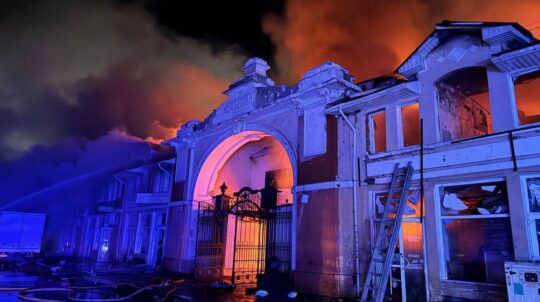 Внаслідок ракетного обстрілу пошкоджено пам’ятки в історичному центрі Одеси, внесеному до Списку всесвітньої спадщини ЮНЕСКО