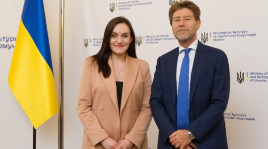 Тетяна Бережна обговорила з Послом Італії перспективи співпраці з підтримки та відновлення культурного сектору в Україні