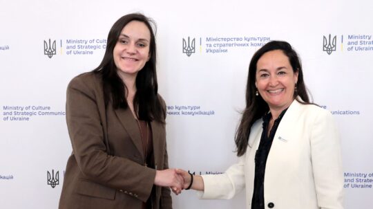 МКСК та ЮНЕСКО посилюють стратегічне партнерство у сферах культури, медіа та цифровізації