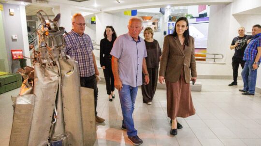 Tetyana Berezhna visited Kharkiv to assess the needs of cultural institutions and explore solutions for preserving cultural heritage