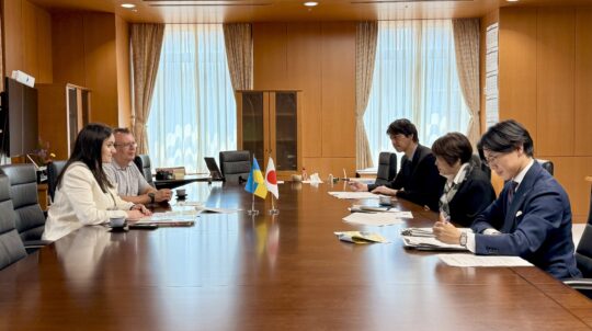 Україна та Японія активізують співпрацю у сферах культури та охорони спадщини: результати переговорів Тетяни Бережної та Абе Тошіко у Токіо