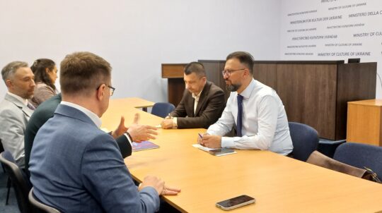 Андрій Наджос провів зустріч з генеральним директором SEC Newgate Фіоренцо Тальябуле
