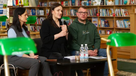 Тетяна Бережна привітала бібліотекарів з професійним святом та обговорила з ними перспективи розвитку галузі 
