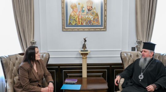 Тетяна Бережна зустрілася з Блаженнішим Митрополитом Епіфанієм