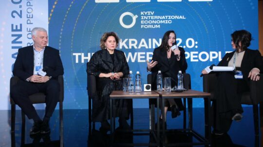 «Культура — основа ідентичності та інструмент захисту України», – Тетяна Бережна під час Київського міжнародного економічного форума