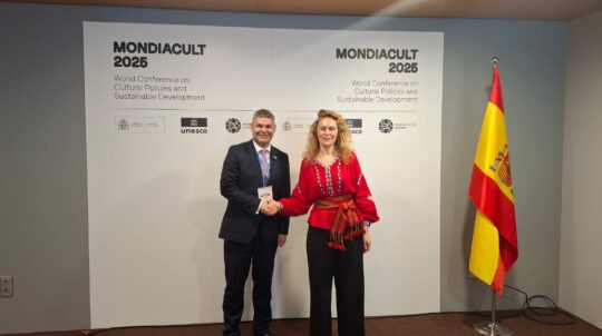 Анастасія Бондар провела низку міжнародних зустрічей на полях MONDIACULT-2025