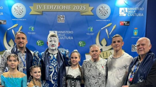 Українські циркові артисти здобули дев’ять нагород на міжнародних фестивалях в Італії