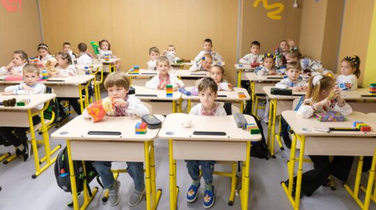 Безпечна освіта: Тетяна Бережна взяла участь у відкритті «підземної школи» у Запоріжжі