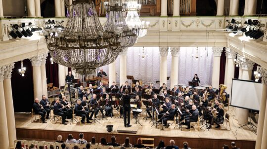 Національний академічний духовий оркестр України презентував світову прем’єру твору SOUNDS, VOICES, AND DREAMS FROM UKRAINE у Національній філармонії України