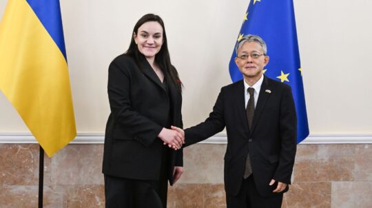 Тетяна Бережна обговорила із Послом Японії розширення гуманітарної та культурної співпраці