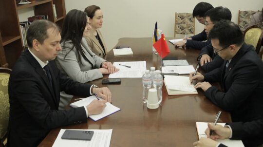 Тетяна Бережна обговорила з Послом КНР Ма Шенкунем спільні культурні та гуманітарні проєкти